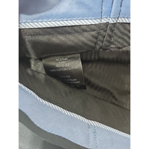 NEW W/ TAGS - HAGGAR Premium Dess Khaki Black - Straight Fit - Men's Size 40x32 - Picture 6 of 6